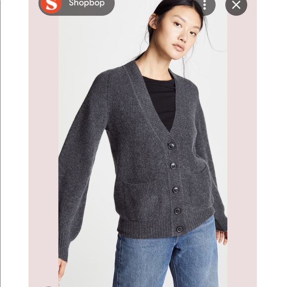 Boyfriend Cashmere Cardigan - Picture 3 of 9